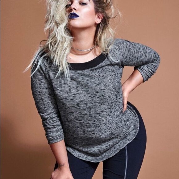 SIZE 20 Addition Elle Nadia Aboulhosn Love & Legend Black Zipper  Leggings - Picture 8 of 10